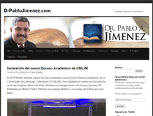 Tablet Screenshot of drpablojimenez.com